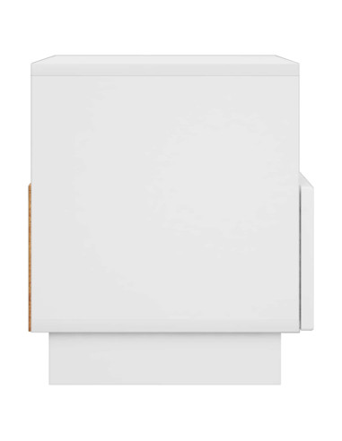 Supporto TV 60 x 34.5 x 40 cm Bianco Lucido