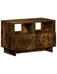 Supporto TV 60 x 34.5 x 40 cm Rovere Fumo Legno ingegnerizzato 2