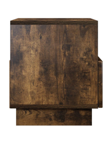 Supporto TV 60 x 34.5 x 40 cm Rovere Fumo Legno ingegnerizzato