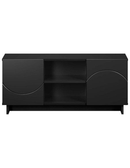 Supporto TV 90 x 34.5 x 40 cm Nero Legno ingegnerizzato