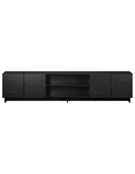 Supporto TV 179,5 x 34,5 x 40 cm Nero Legno ingegnerizzato