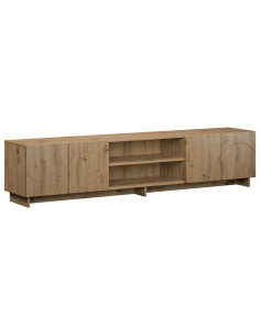 Supporto TV 179.5 x 34.5 x 40 cm Rovere Artigianale 2