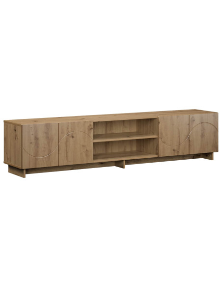 Supporto TV 179.5 x 34.5 x 40 cm Rovere Artigianale