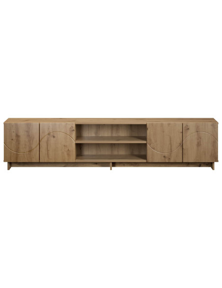 Supporto TV 179.5 x 34.5 x 40 cm Rovere Artigianale