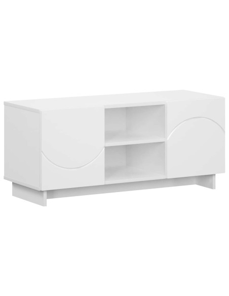 Supporto TV 90 x 34.5 x 40 cm Bianco Legno ingegnerizzato