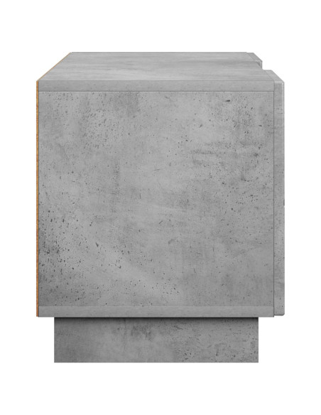 Supporto TV 140 x 34.5 x 40 cm Grigio Cemento