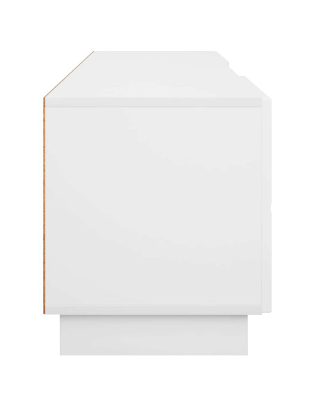 Supporto TV 179.5 x 34.5 x 40 cm Bianco Lucido
