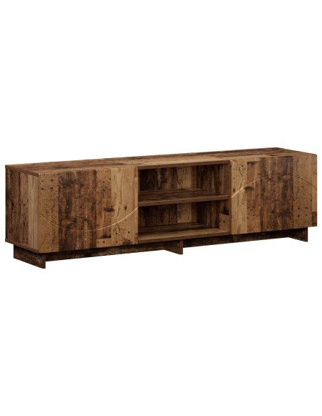Supporto TV 140 x 34,5 x 40 cm Legno antico