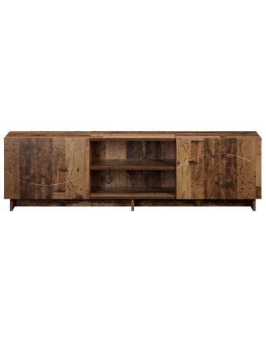 Supporto TV 140 x 34,5 x 40 cm Legno antico