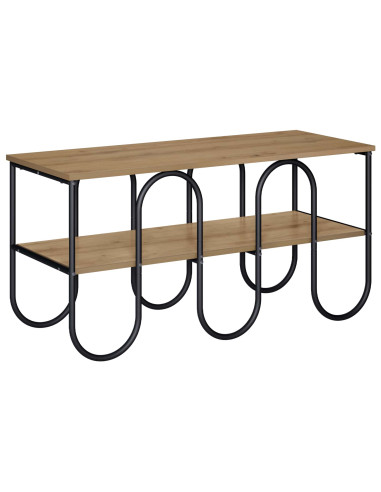 Supporto TV 100 x 40 x 50 cm Rovere Artigianale