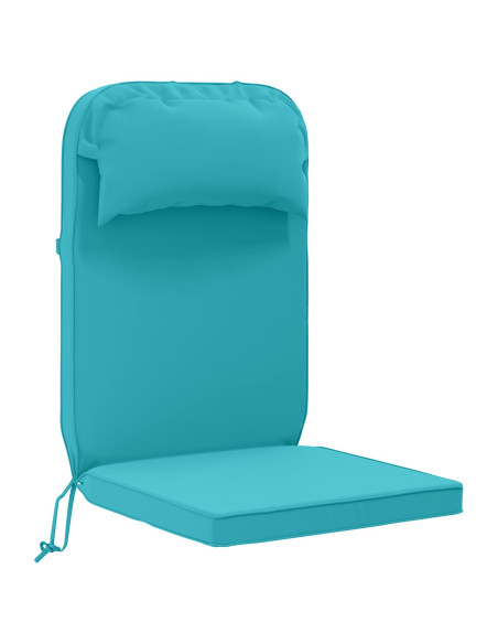 Cuscino per Lounger Sole 100% Poliestere Turchese