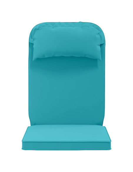 Cuscino per Lounger Sole 100% Poliestere Turchese