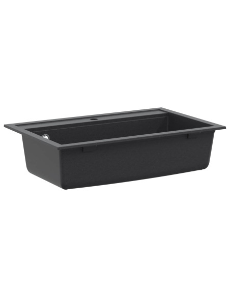Lavello cucina vasca singola Granito 79,5 x 50,5 x 20 cm