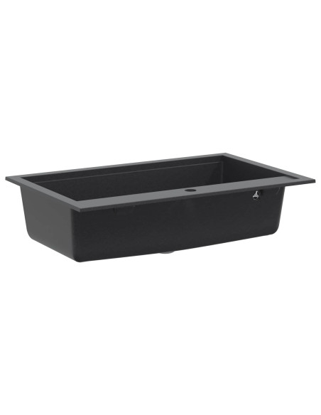 Lavello cucina vasca singola Granito 79,5 x 50,5 x 20 cm