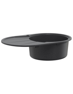 Lavello da Cucina a Vasca Singola Granito 77 x 49 x 20.5 cm 2