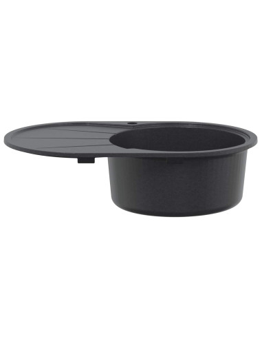 Lavello da Cucina a Vasca Singola Granito 77 x 49 x 20.5 cm