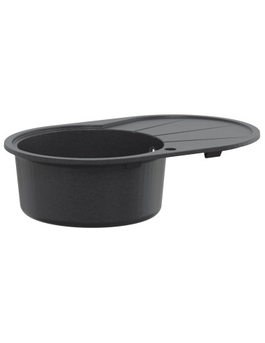 Lavello da Cucina a Vasca Singola Granito 77 x 49 x 20.5 cm