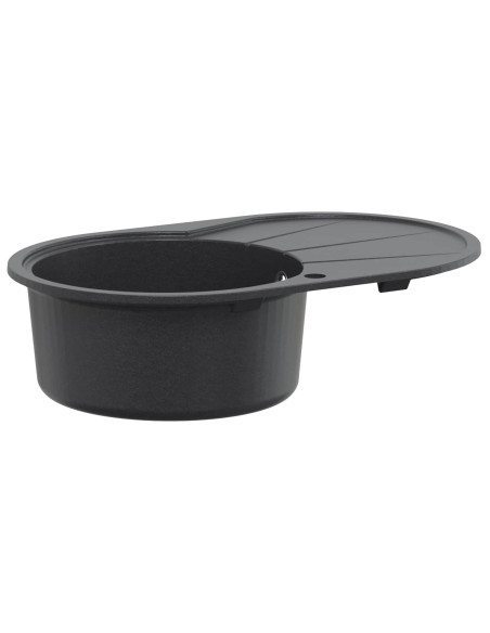 Lavello da Cucina a Vasca Singola Granito 77 x 49 x 20.5 cm