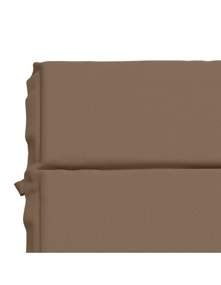 Cuscino per Lettino GEMERT 100% Poliestere Tortora