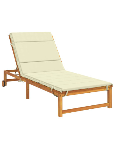 Cuscino per Lettino GEMERT 100% Poliestere Crema