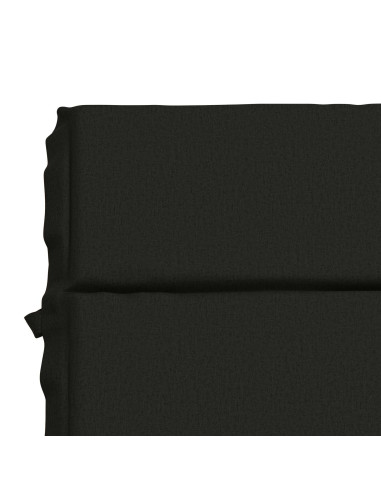 Cuscino per Lettino GEMERT 100% Poliestere Nero 200 x 80 x 3 cm