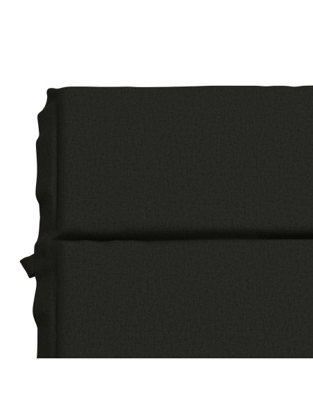 Cuscino per Lettino GEMERT 100% Poliestere Nero 200 x 80 x 3 cm