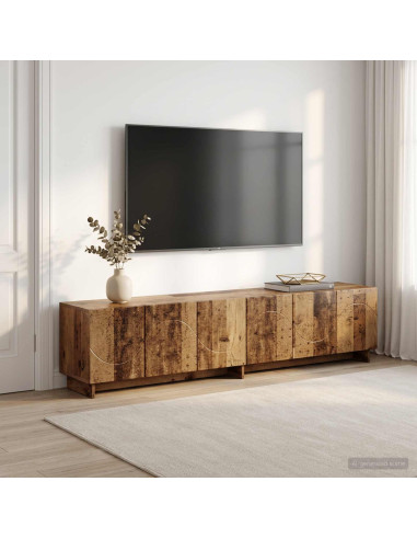 Supporto TV 179.5 x 34.5 x 40 cm Legno antico