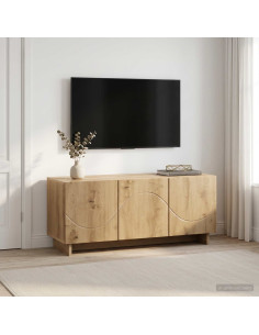 Supporto TV 90 x 34.5 x 40 cm Rovere Artigianale