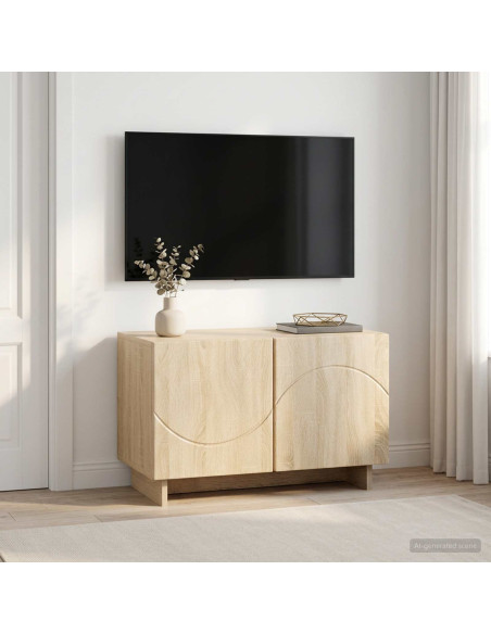 Supporto TV 60 x 34.5 x 40 cm Rovere Sonoma