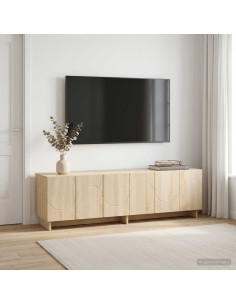 Supporto TV 140 x 34.5 x 40 cm Rovere Sonoma