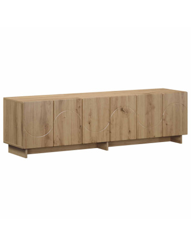 Supporto TV 140 x 34.5 x 40 cm Rovere Artigianale