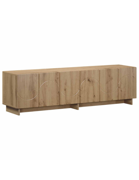 Supporto TV 140 x 34.5 x 40 cm Rovere Artigianale