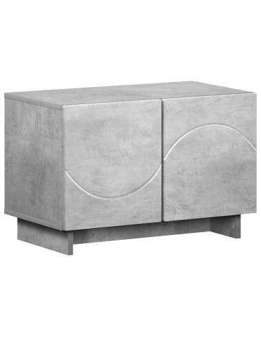 Supporto TV 60 x 34.5 x 40 cm Grigio Cemento