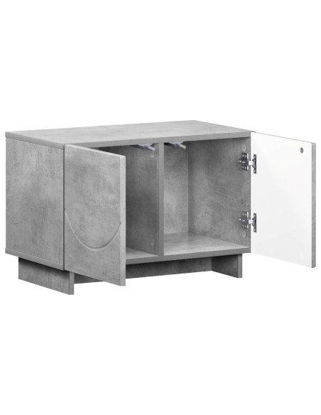 Supporto TV 60 x 34.5 x 40 cm Grigio Cemento
