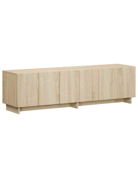 Supporto TV 140 x 34.5 x 40 cm Rovere Sonoma