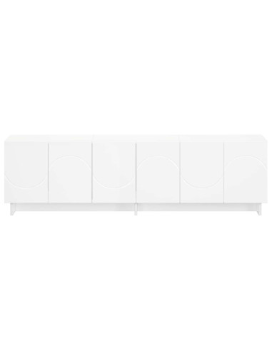 Supporto TV 140 x 34.5 x 40 cm Bianco Legno ingegnerizzato