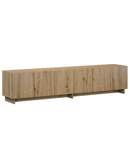 Supporto TV 179.5 x 34.5 x 40 cm Rovere Artigianale