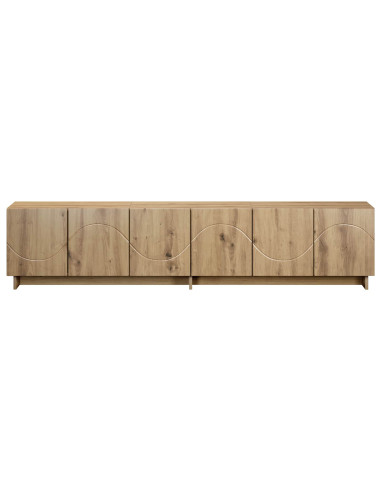 Supporto TV 179.5 x 34.5 x 40 cm Rovere Artigianale