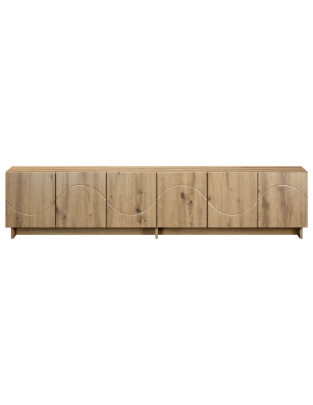 Supporto TV 179.5 x 34.5 x 40 cm Rovere Artigianale