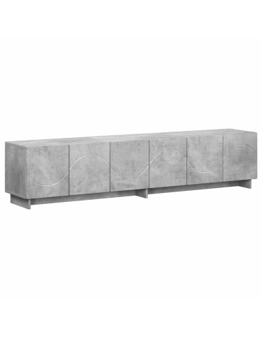 Supporto TV 179.5 x 34.5 x 40 cm Grigio Cemento