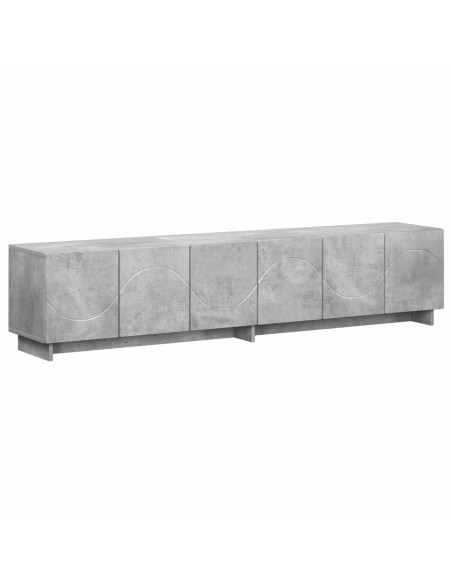 Supporto TV 179.5 x 34.5 x 40 cm Grigio Cemento