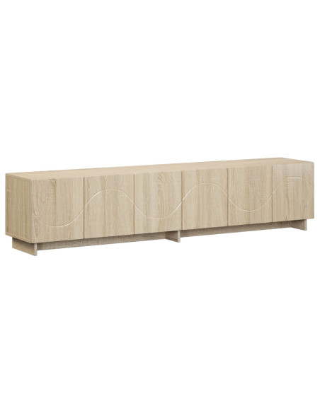 Supporto TV 179.5 x 34.5 x 40 cm Rovere Sonoma