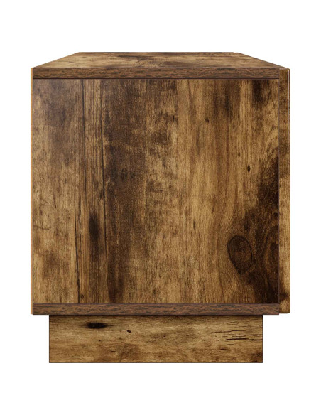 Supporto TV 140 x 34.5 x 40 cm Rovere Fumo Legno ingegnerizzato