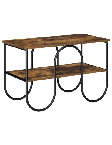Supporto TV 80 x 40 x 50 cm Rovere Fumo Legno multistrato