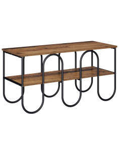 Supporto TV 100 x 40 x 50 cm Legno di quercia Legno multistrato