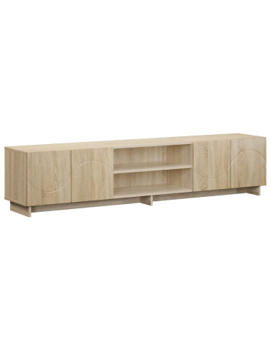 Supporto TV 179.5 x 34.5 x 40 cm Rovere Sonoma