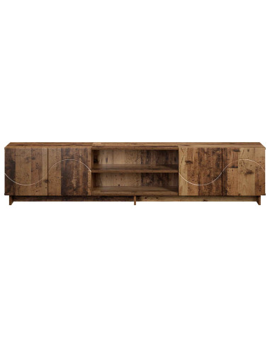 Supporto TV 179.5 x 34.5 x 40 cm Legno antico
