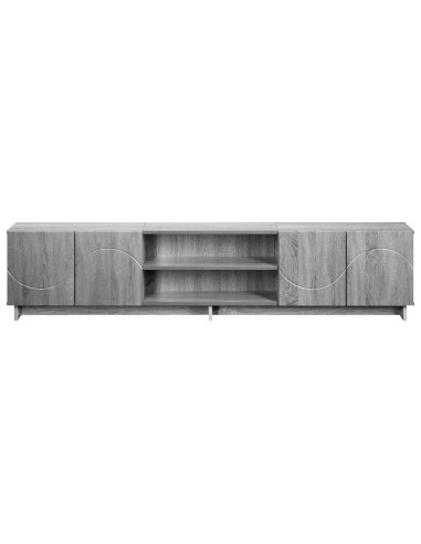 Supporto TV 179.5 x 34.5 x 40 cm Sonoma grigio
