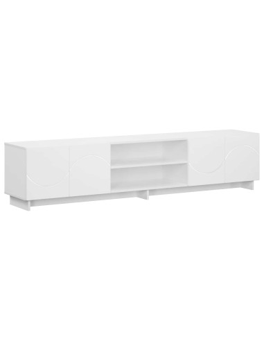 Supporto TV 179.5 x 34.5 x 40 cm Bianco Legno ingegnerizzato