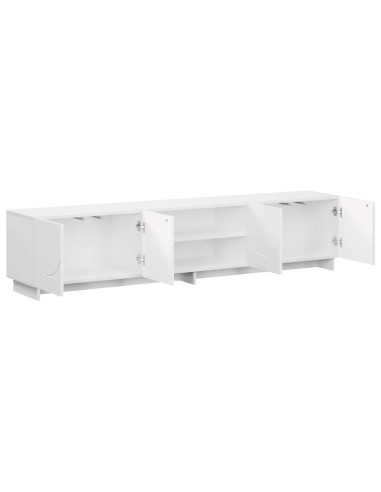 Supporto TV 179.5 x 34.5 x 40 cm Bianco Legno ingegnerizzato